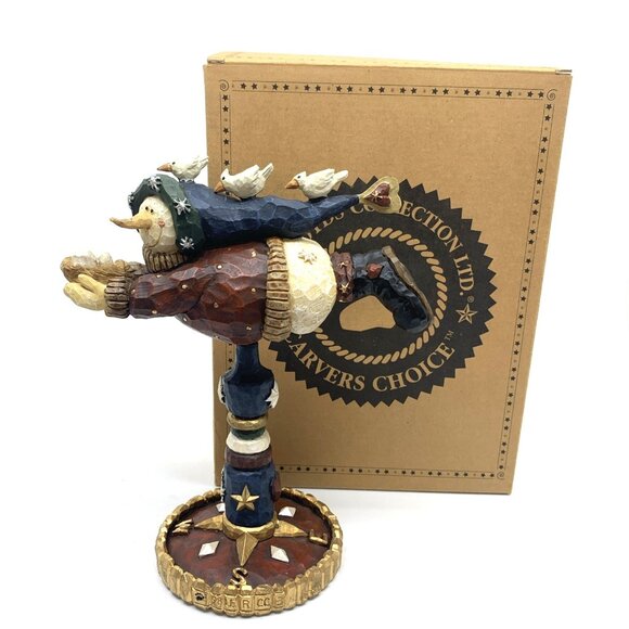 Boyds Bears Other - Boyds Bears Collection Barnaby Homeward Bound Carvers Choice 370001 NIB 1998 LE